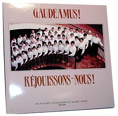 Disque de la chorale des Religieuses NDSC