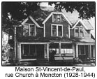 Maison St-Vincent-de-Paul, rue Church à Moncton (1928-1944)