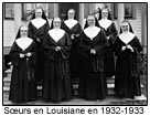 Soeurs en Louisiane en 1932-1933 