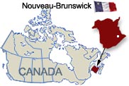 Cliquez pour voir la carte routière du Nouveau-Brunswick