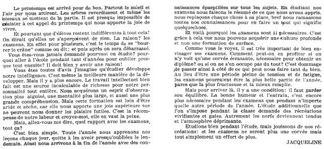Notre mission en main