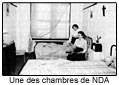Une des chambres de NDA