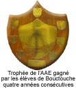 Trophée de l'AAE gagné par les élèves de Bouctouche quatre années consécutives