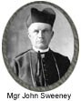 Mgr John Sweeney, évêque de Saint-Jean