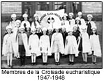 Membres de la Croisade eucharistique