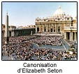 Canonisation à Rome d'Elizabeth Seton