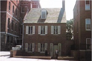  	Maison de la rue Paca, Baltimore.(Tiré de Elizabeth Ann Seton par M. I. Fugazy)