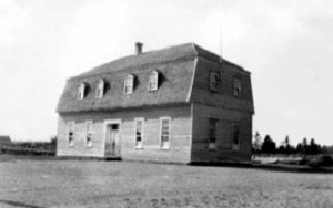 École où les soeurs commencent à enseigner en 1923.